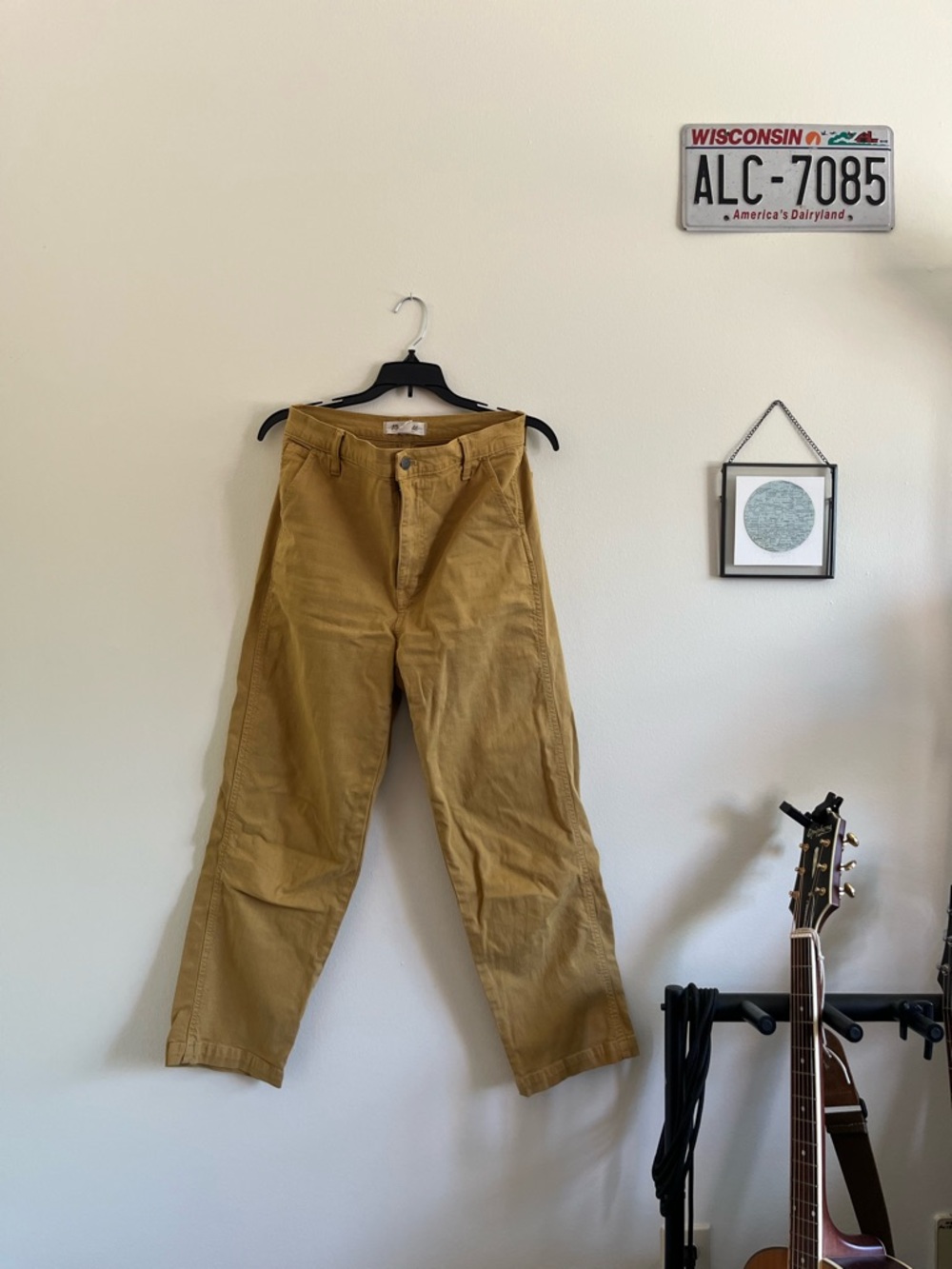 Madewell Mustard Pants